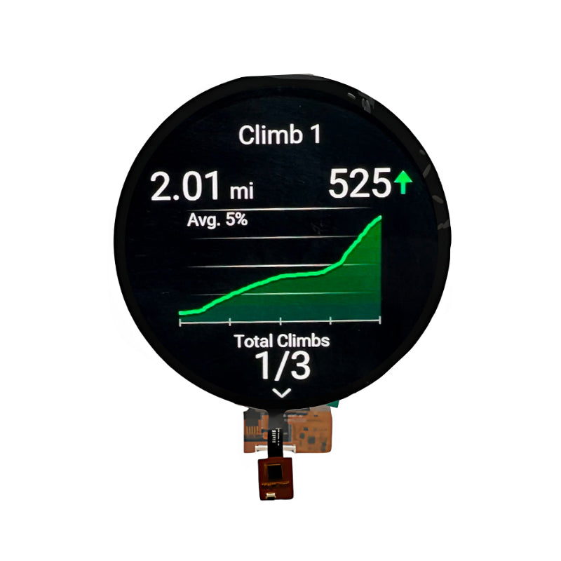 7 Inch Round Display MIPI 1080×1080 High Brightness 1000nits IPS Circular Display with Capacitive Touch & HDMI Driver Board