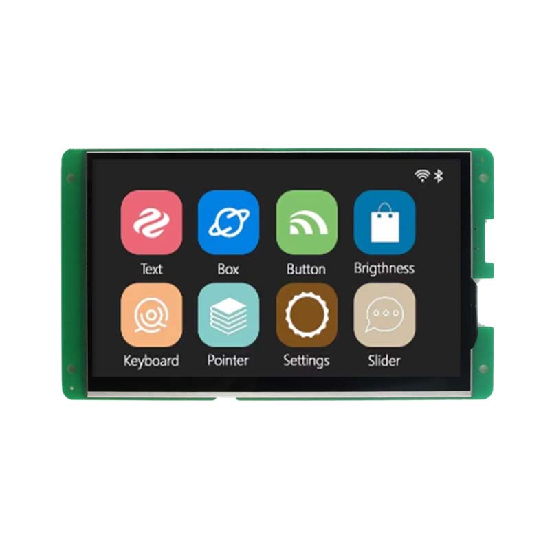 7 Inch UART TFT Display 800x480 HD Low Power Consumption Script Configuration Serial TFT Display With Capacitive Touch/Resistive Touch