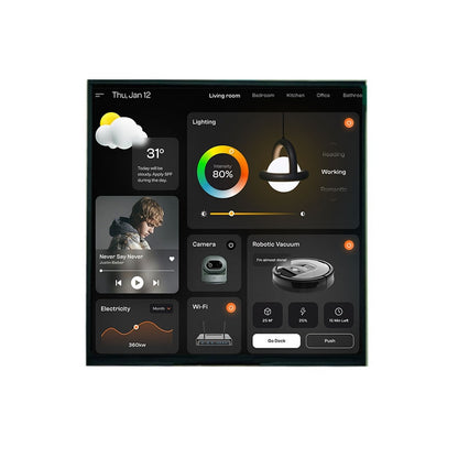 7.6 Inch Square Display 800x800 MIPI TFT LCD Display With HDMI Board