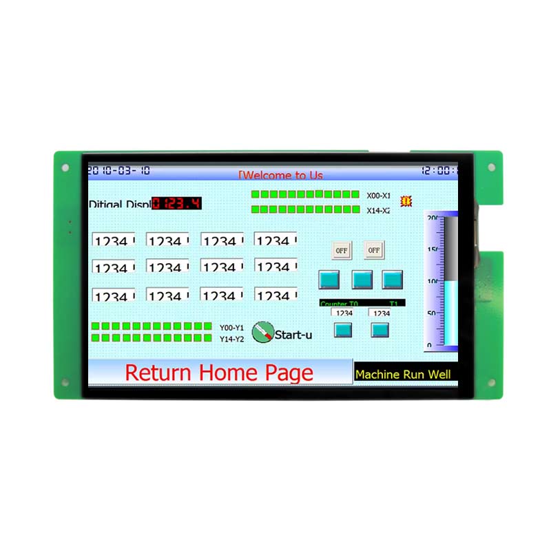 8 Inch UART TFT Display 800x1280 Consumption Script Configuration Serial TFT Display With Capacitive Touch For Medical