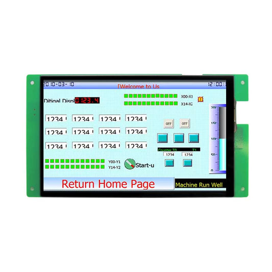 8 Inch UART TFT Display 800x1280 Consumption Script Configuration Serial TFT Display With Capacitive Touch For Medical