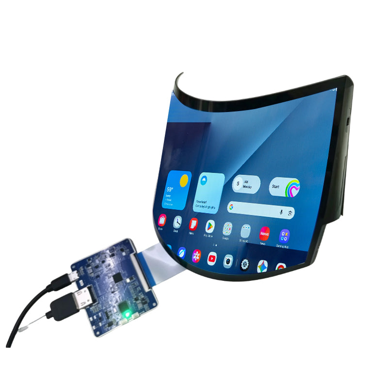 8.01 Inch Flexible AMOLED Display MIPI 2480×1860 OLED Display with Optional HDMI Driver Board