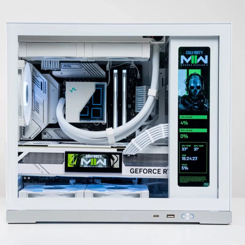 8.8 Inch IPS USB Secondary Screen Type-C PH Interface Turing Smart Screen CPU GPU RAM Computer Monitor Use TURZX Software