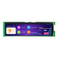 8.8 Inch Bar UART TFT Display 1920x480 Consumption Script Configuration Serial TFT Display With Capacitive Touch For Medical