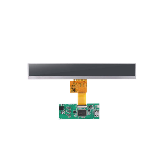 10.4 Inch Bar Type LCD Display Ultra Wide 1024x100 IPS High Brightness Stretched LCD Display With HDMI Board