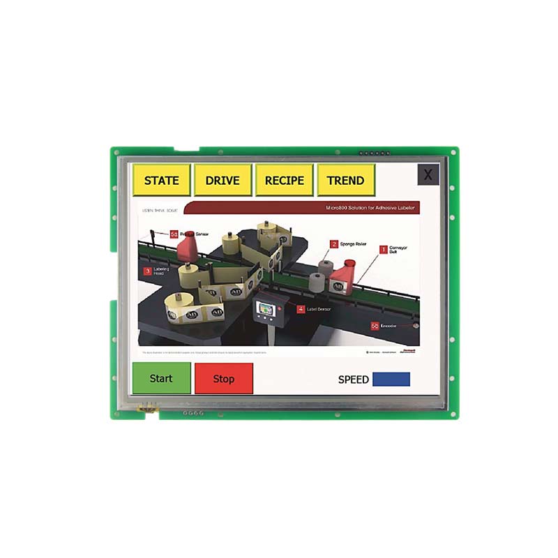 10.4 Inch AV Input Serial Port Acreen Configuration LUA Serial TFT Display With Capacitive Touch/Resistive Touch For Medical