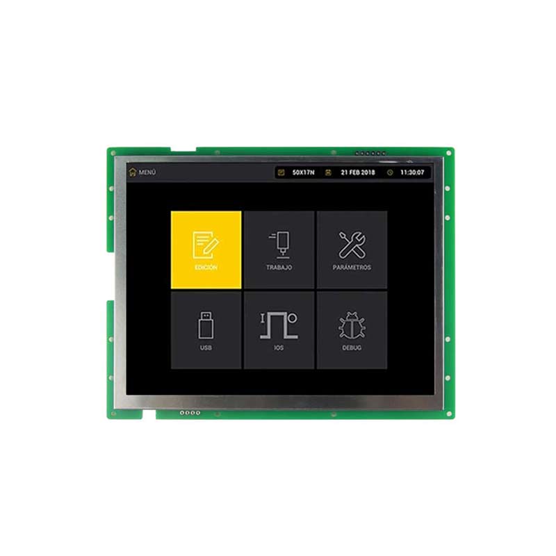 10.4 Inch AV Input Serial Port Acreen Configuration LUA Serial TFT Display With Capacitive Touch/Resistive Touch For Medical