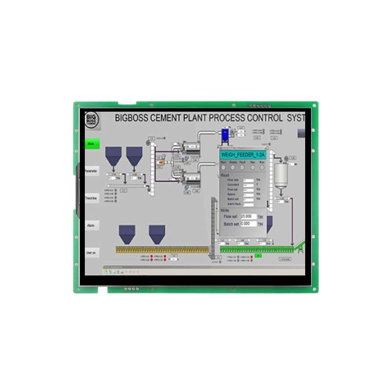 10.4 Inch AV Input 4P Serial Port Screen 800x600 Group LUA Serial TFT Display With Capacitive Touch/Resistive Touch