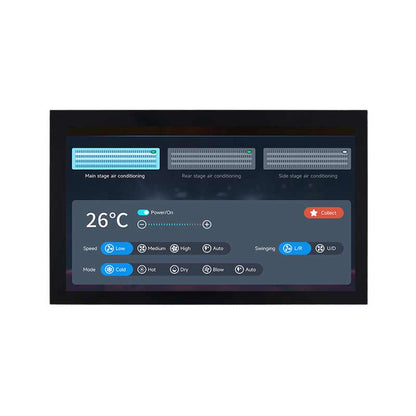 10.1 Inch Ultra-thin Serial Port Screen 1024x600 Low Power Consumption Script Configuration UART TFT Display With Capacitive Touch For Medical