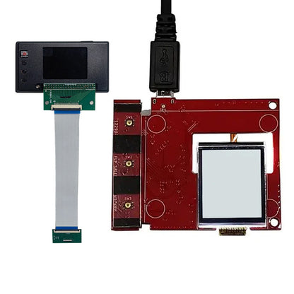 LS013B7DH05 With Front Light Sharp 1.26 Inch Sunlight Readable LCD Display 144x168 Reflective LCD Display For Wearable
