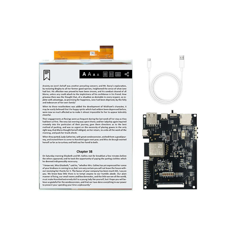 13.3 Inch Color E-Paper Display 1600×1200 QSPI E Ink E6 Display Module