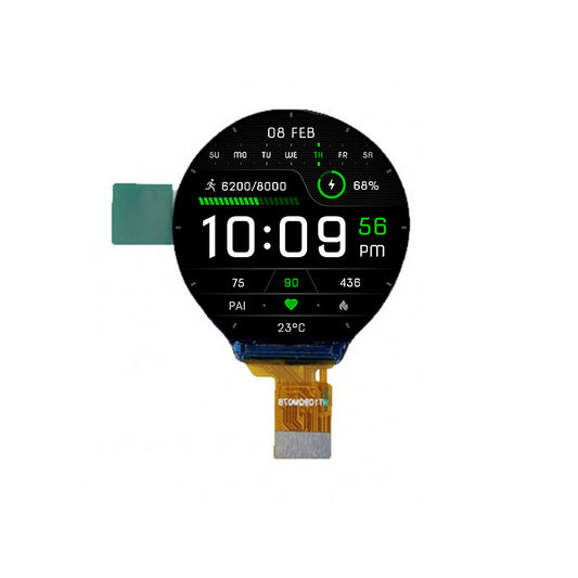 1.09 Inch TFT LCD Color Round Screen 240x240 SPI Interface IPS Screen For Watch Knob Screen