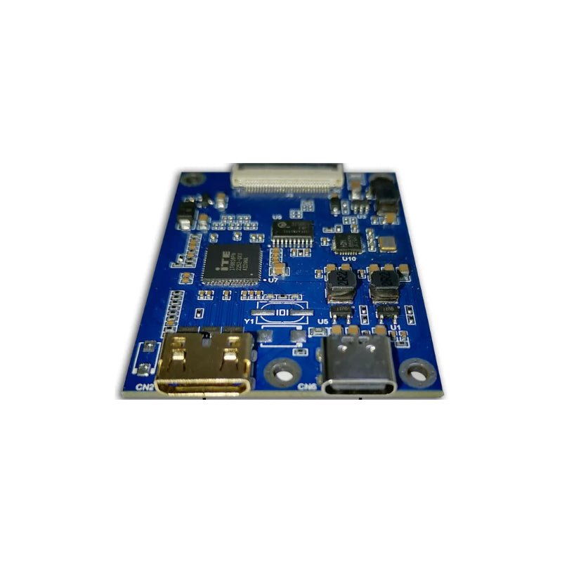10.36 Inch Stretched LCD Display MIPI 720×1600 Bar Display with Touch & HDMI Driver Board