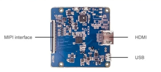 7.6 Inch TFT LCD Display 1200x1200 MIPI HDMI LCD Module With HDMI Driver Board