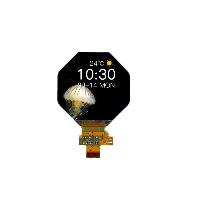 LPM013M091A JDI 1.34 inch Sunlight Readable Round LCD Display 320x300 MIPI LCD Panel For Wearable