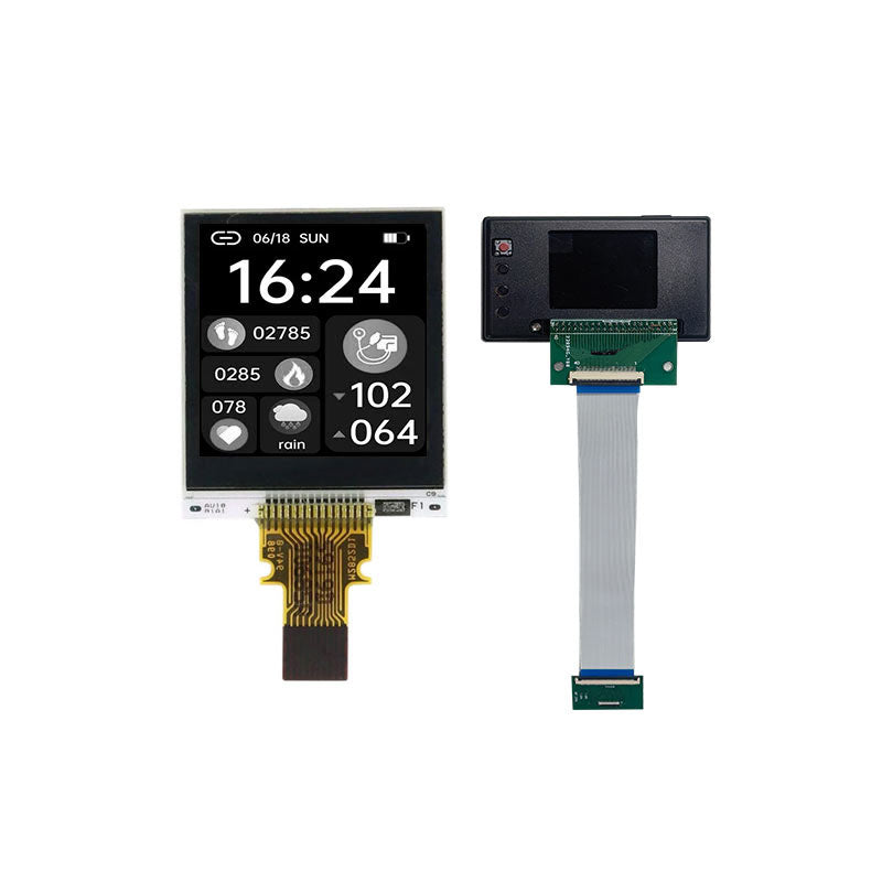 LS010B7DH04 Sharp 1 Inch Sunlight Readable LCD Display 128x128 3-wire SPI LCD Screen For Wearable