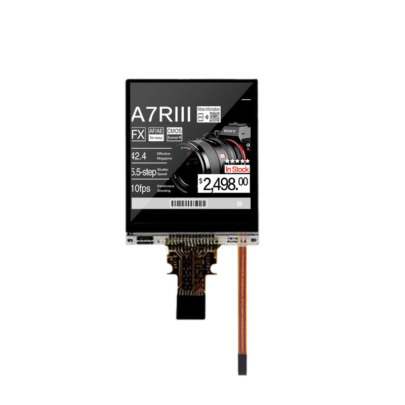 LS013B7DH05 With Front Light Sharp 1.26 Inch Sunlight Readable LCD Display 144x168 Reflective LCD Display For Wearable