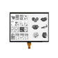 LS044Q7DH01 with Front Light 4.4 Inch Sunlight Readable Memory-in-Pixel LCD Display 320x240 SPI LCD Display For Handheld PDA