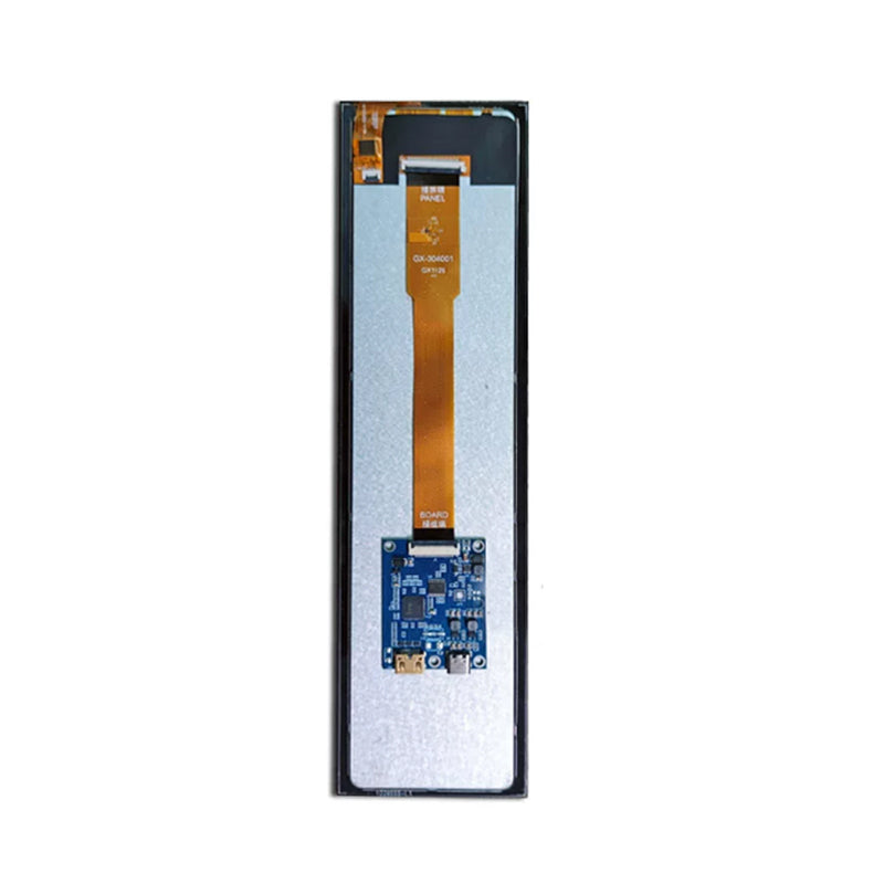10.11 Inch Stretched LCD Display MIPI 440×1920 Bar Display with Touch & HDMI Driver Board