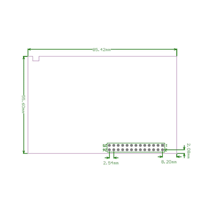 3.5 Inch Raspberry Pi Touch Screen LCD Display Module With Stylus - 320x480