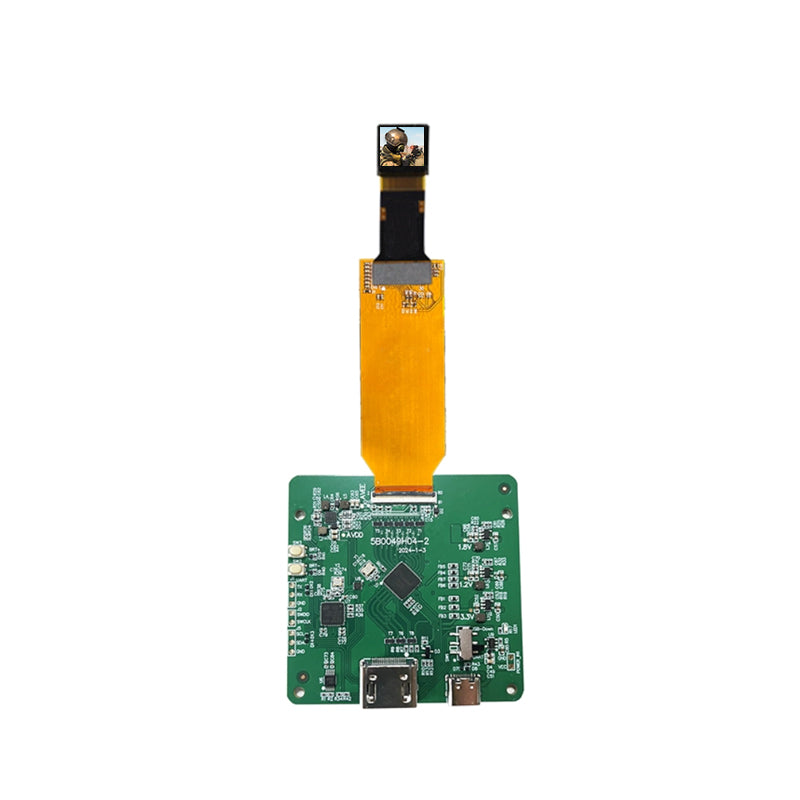 SY050WGM01 0.5 Inch Micro OLED Display MIPI 1600×1200 1000nits High Brightness OLED Display With Driver Board For EVF AR Red Dot Sight Display Solutions