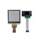 TN0103ANVNANN-GN00 1 Inch Reflective Display 128x128 3-wire SPI MIP Display For Wearable