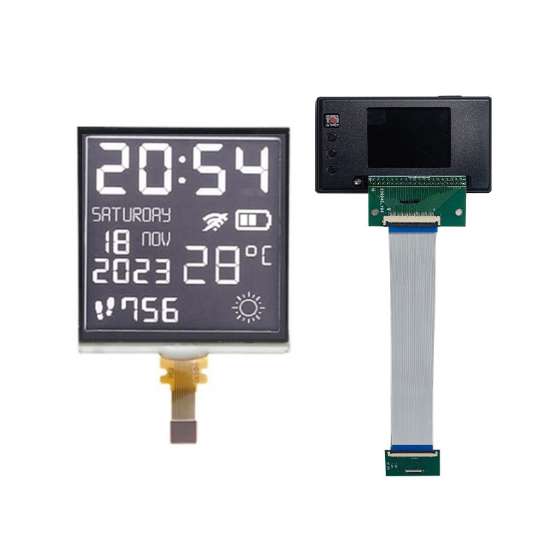 TN0181ANVNANN-GN00 With Front Light and Demo 1.8 Inch Reflective TFT LCD Display 256x256 Sunlight Readable 3-wire SPI MIP Display