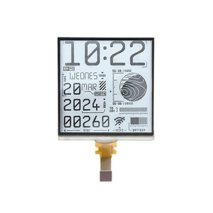 TN0181ANVNANN-GN00 With Front Light and Demo 1.8 Inch Reflective TFT LCD Display 256x256 Sunlight Readable 3-wire SPI MIP Display