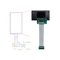 U340QBN01.0 with Front Light 3.4 Inch Sunlight Readable LCD Display 272x451 Reflective SPI Sunlight Readable MIP Display