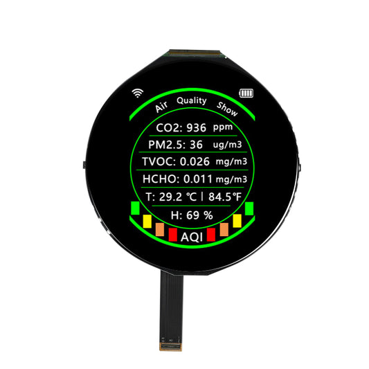 ZS050YMM-J40 BOE 5 Inch Circular Display 1080x1080 MIPI Round LCD Screen For Home Appliance