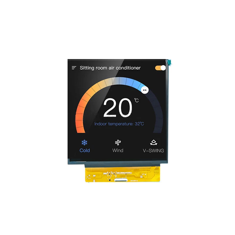 10 Inch Square Display IPS 1200×1200 High Brightness 1200nits MIPI TFT LCD Display