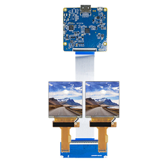 LS029B3SX02 Sharp 2.9 inch 1440x1440 LCD display Square LCD Two display With Board For VR/AR
