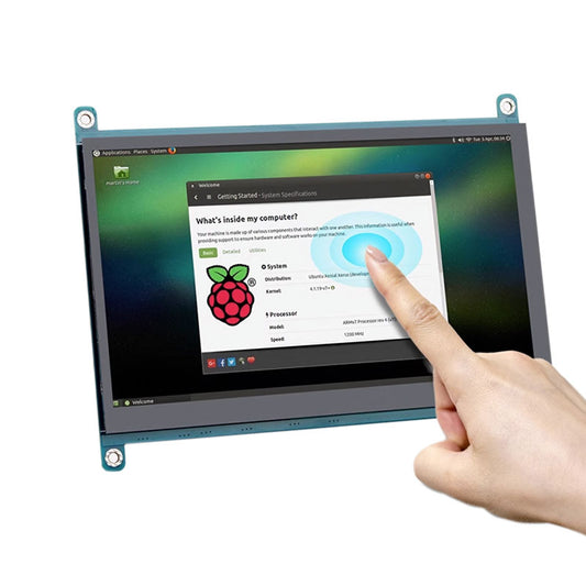 5 Inch Raspberry Pi Display LCD Screen 800x480 Capacitive Touch Screen 4B/3B HD Screen