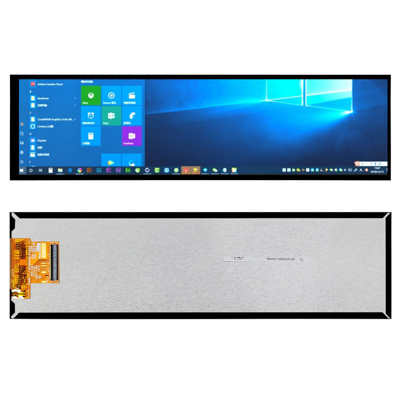 8.8 Inch 480x1920 IPS Bar LCD Panel 600 nits LCD Display With Driver Board For Computer Case Secondary Screen ET088BAMO-01