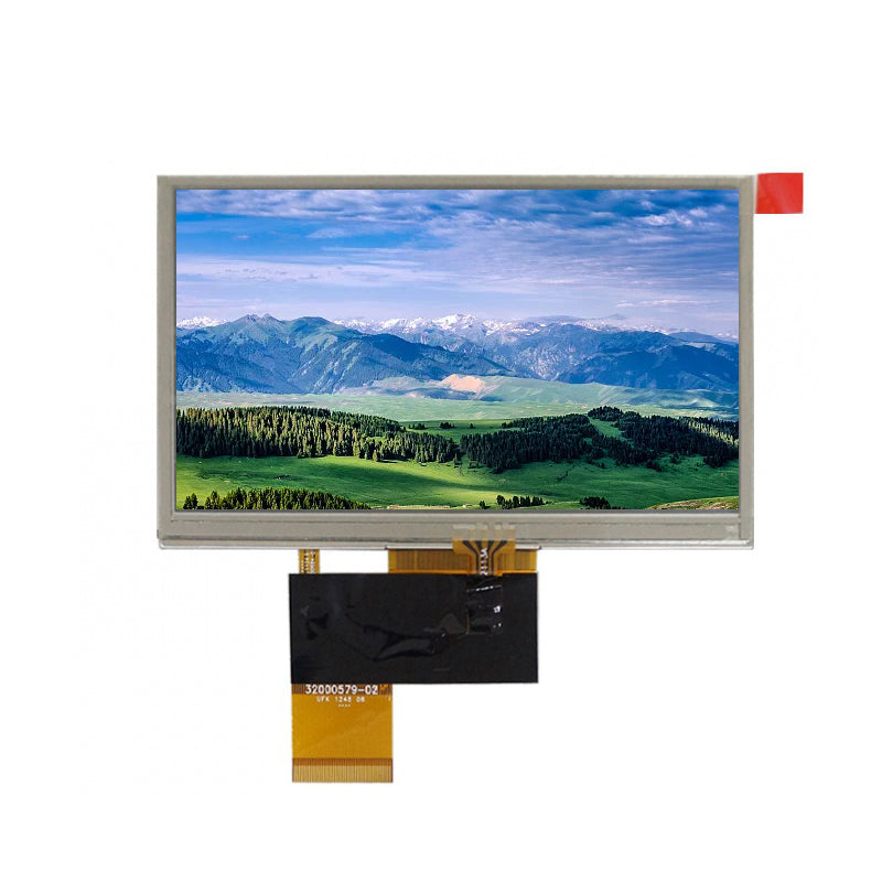 AT050TN33 5 inch 480x272 LCD Display Panel Parallel RGB Interface With RTP For Portable Navigation