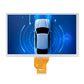 AT080TN64 Innolux 8 Inch LCD Display 800x480 Parallel RGB LCD Panel With Touch Drive Board For Automotive Display