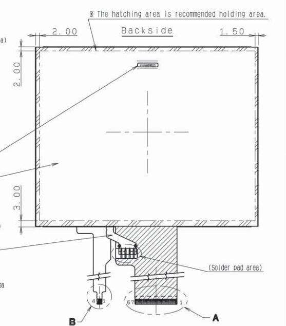 COM50T5M80GTC 5 Inch 320x240 RGB LCD Display Panel With Resistive Touch