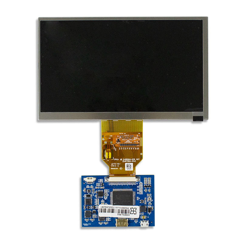 DJ070NA-03J Innolux 7 Inch Sunlight Readable LCD 800x480 Parallel RGB LCD Display With Driver Board Touch