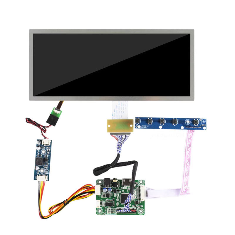 DJ103IA-03B Innolux 10.3 Inch Hight Brightness Bar LCD Display 1920×720 LVDS LCD Panel With Drive Board