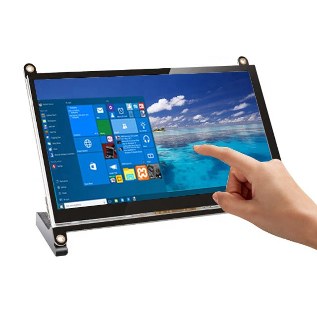 7 inch Capacitive Screen 1024x600 Portable Touch Monitor For Raspberry Pi PC ET07RA1060CX