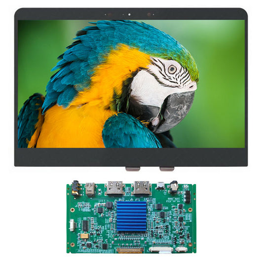 LP133UD1-SPA1 Industrial 13.3 Inch 3840x2160 LCD Panel With EDP 4 lane interface HDMI or VGA TO EDP Board