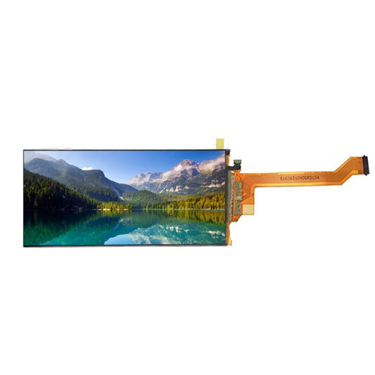 LS055R1SC01 SHARP 5.5 Inch 2K 1440x2560 IPS MIPI interface LCD Display Panel Module