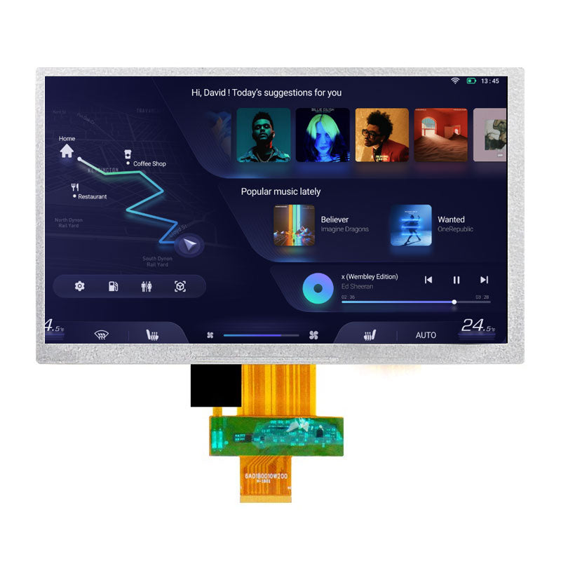 Innolux NJ080IA-10D 8 Inch 1024x600 TFT LCD Display LVDS (1 ch, 8-bit) Interface LCD With Touch Drive Board