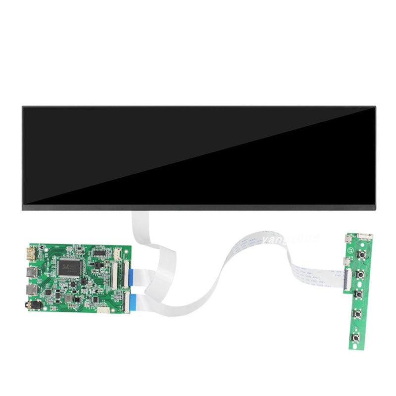 NV126B5M-N41 12.6 Inch Stretched Bar LCD Long Strip Screen 1920x515 Touch LCD With Case IPS Display For Laptop Notebook Aida 64