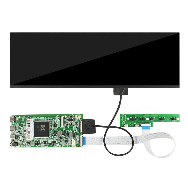 NV127H4M-NX1 BOE 12.7 Inch Stretched Bar LCD Display 2880x864 eDP Interface LCD Panel With Drive Board