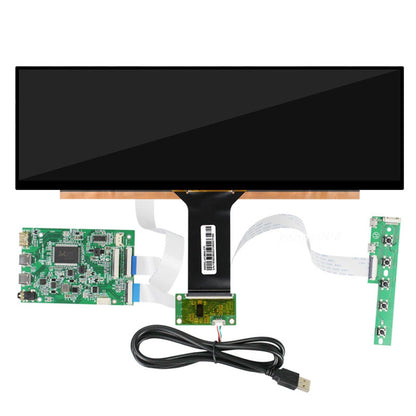 NV140DQM-N51 BOE 14.1 Inch Bar LCD Panel 1920×550 eDP LCD Screen With Touch Drive Board